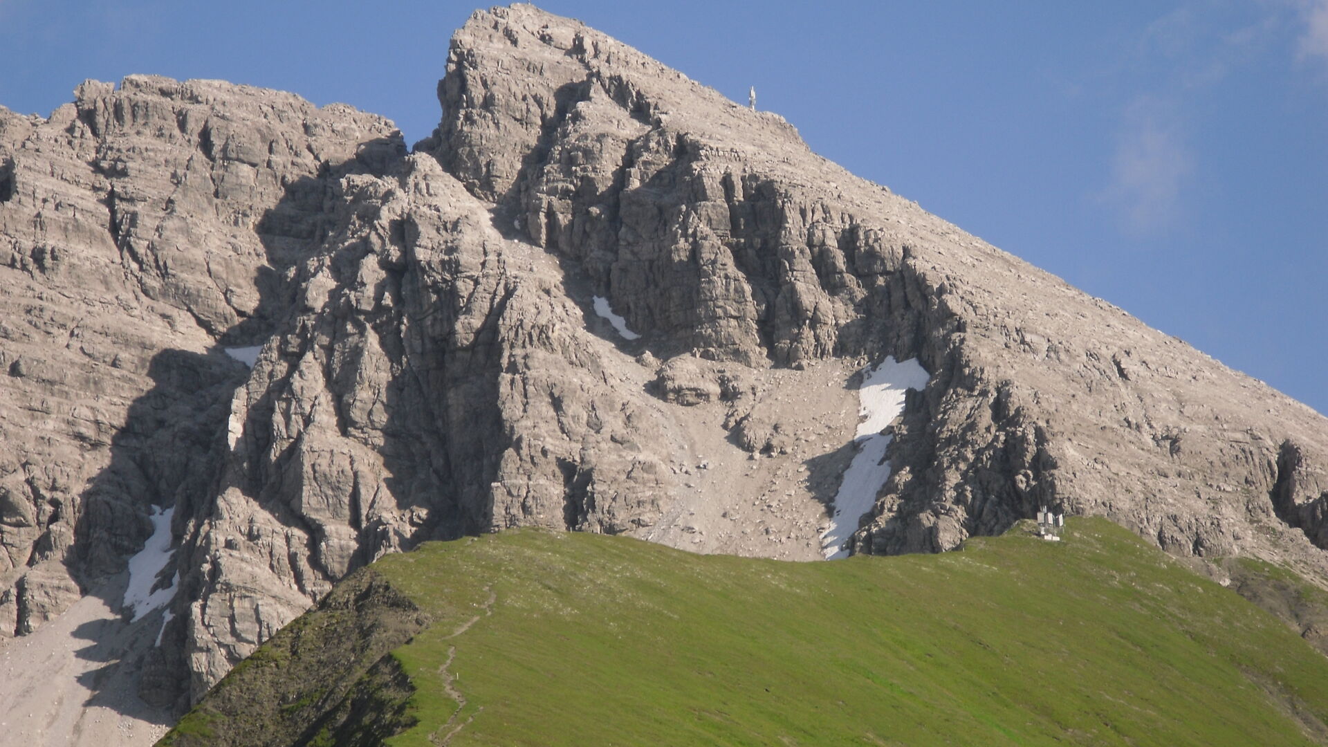 Summit ascent Rüfispitze
