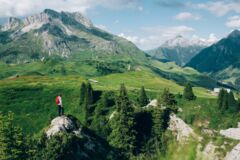 Blick in die bildschÃ¶ne Landschaft