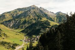 Der Etappenort Stuben am Arlberg