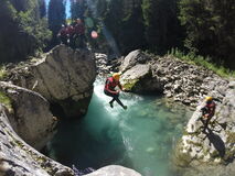 Alpinschule Widderstein Canyoning