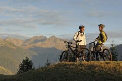 Biker unterwegs im Silbertal