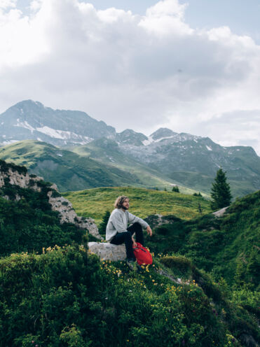 Gipslöcher in Oberlech