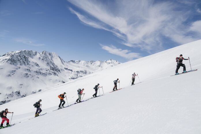 Womens progression days ski toruing camp