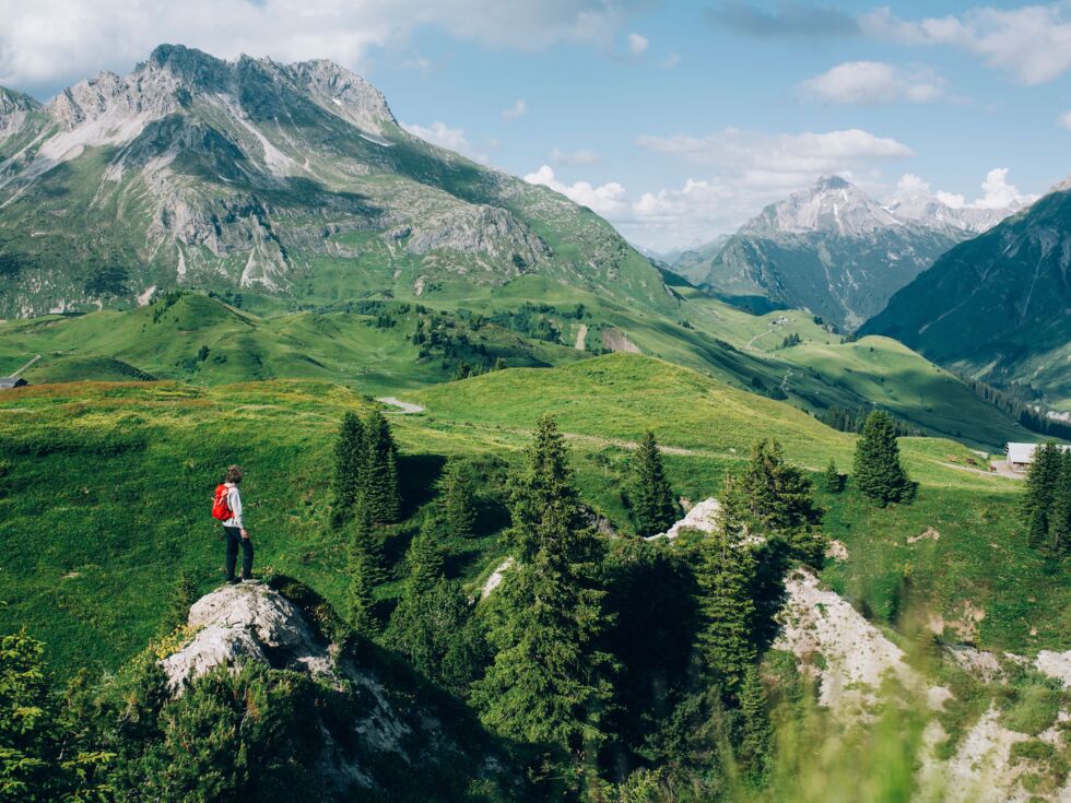 Blick in die bildschÃ¶ne Landschaft